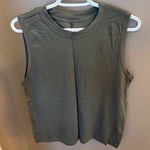 Lululemon Army Green All Yours Tank - Sz 6
